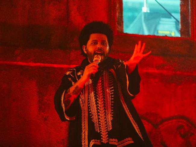 The Weeknd at Marvel Stadium 5/10. Pic: Rick Clifford