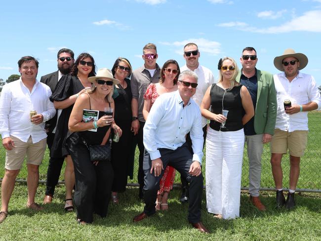 MELBOURNE, AUSTRALIA – DECEMBER 8 2024 JV Mechanical and PACG Diesel services crew attend the Werribee Cup in Werribee on December 8th, 2024. Picture: Brendan Beckett