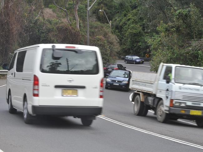 Critics say the 64-week construction period will lead to traffic chaos on the Bilgola Bends and reduce access to the northern end of the peninsula. Picture: Manly Daily