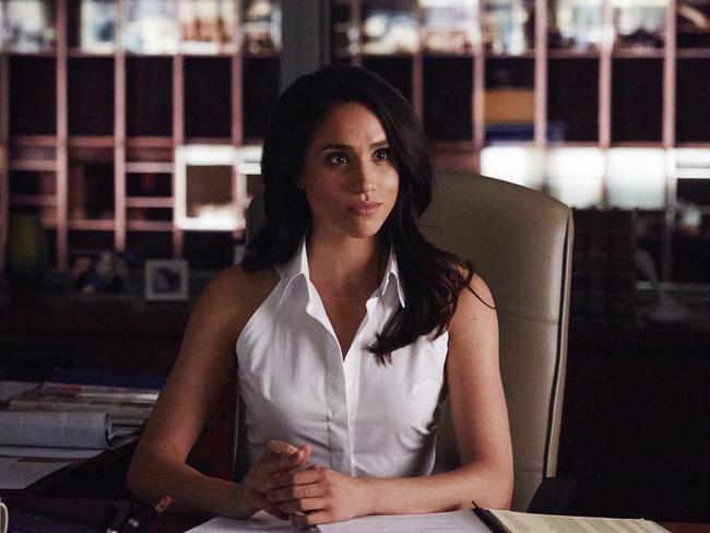 SUITS -- "Priviledge" Episode 506 -- Pictured: Meghan Markle as Rachel Zane -- (Photo by: Shane Mahood/USA Network)