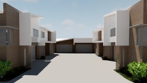 A new 10-unit complex is proposed to be built on a vacant block of land at Kalkie, adding to a growing number of housing developments planned in the suburb.