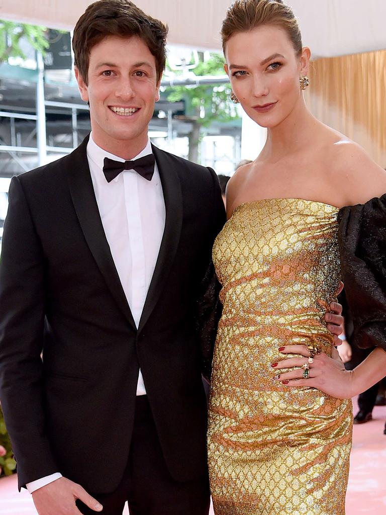 Joshua Kushner and Karlie Kloss. Picture: Getty