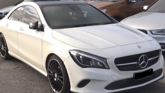 Thefts of Mercedes is up 47 per cent in the past year.