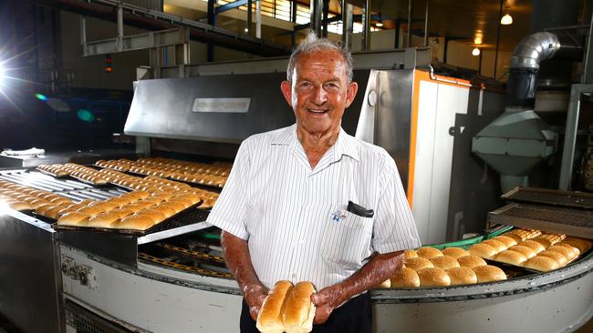 Harvey Marrable in the bakery when it celebrated its 60th anniversary in 2016. Photo: David Clark