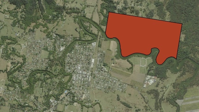 The Vallances Road site, near Mullumbimby, where one proposed use is a natural burial ground.