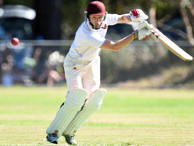 Delacombe Park batsman Joel Malcolm.