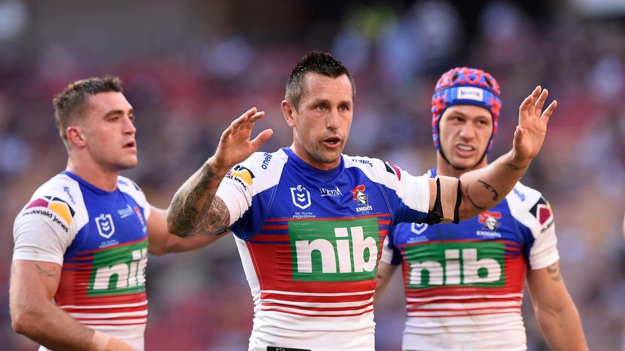 Mitchell Pearce is on his way out of Newcastle. Photo by Matt Roberts/Getty Images