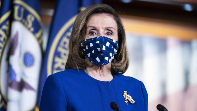 US Speaker of the House Nancy Pelosi’s majority is expected to expand. Picture: Getty Images/AFP