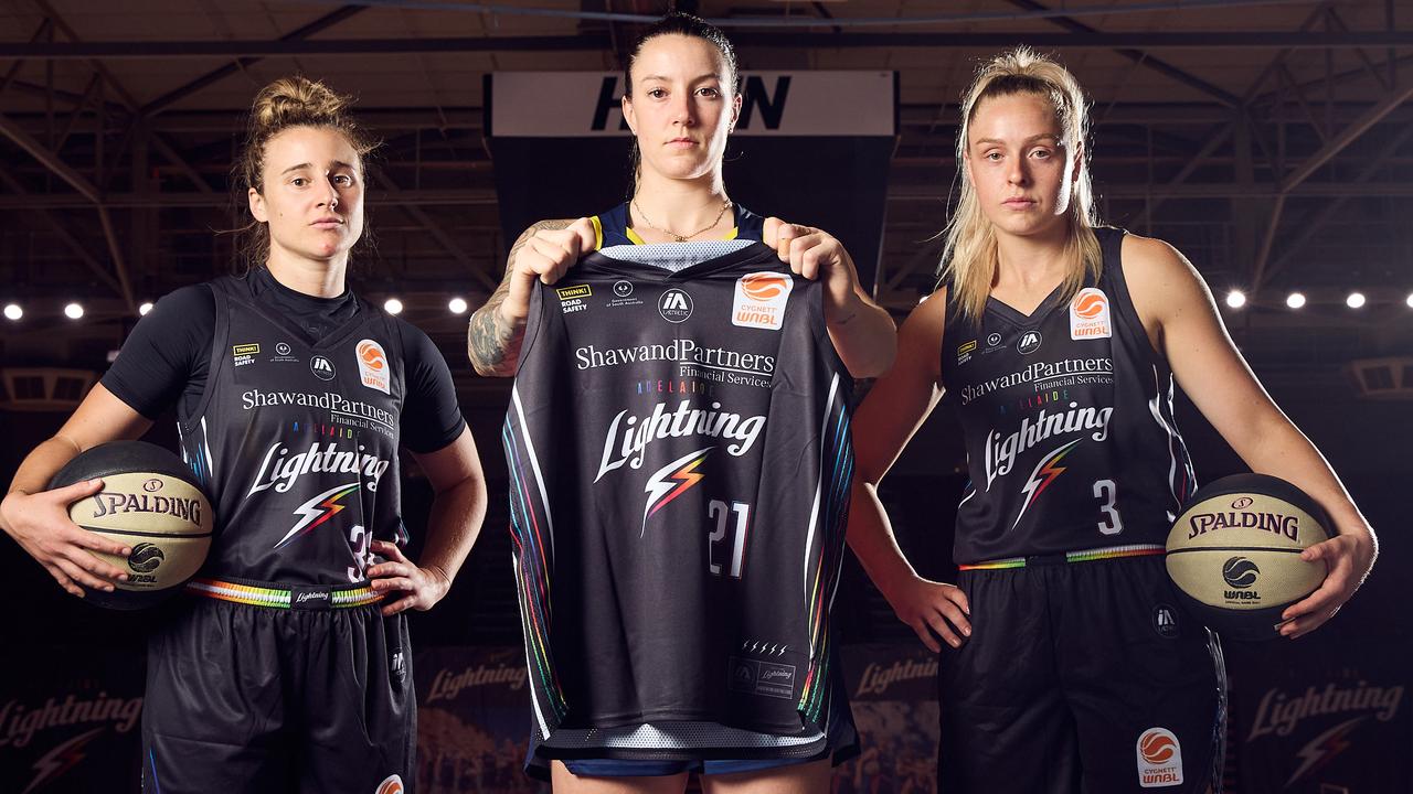 Lauren Mansfield (left) and Brooke Basham (right) are set to star for North Adelaide this season. Picture: Matt Loxton