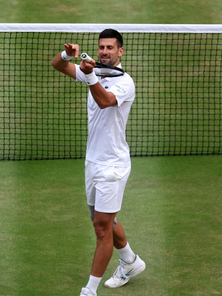 Djoker is in devastating form. (Photo by Clive Brunskill/Getty Images)