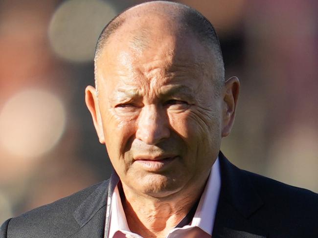 TOKYO, JAPAN - DECEMBER 10: Eddie Jones, Director of rugby of Suntory Sungoliath, is seen prior to the NTT Japan Rugby League One match between Kubota Spears Funabashi Tokyo Bay and Tokyo Suntory Sungoliath at Prince Chichibu Memorial Ground on December 10, 2023 in Tokyo, Japan. (Photo by Toru Hanai/Getty Images)