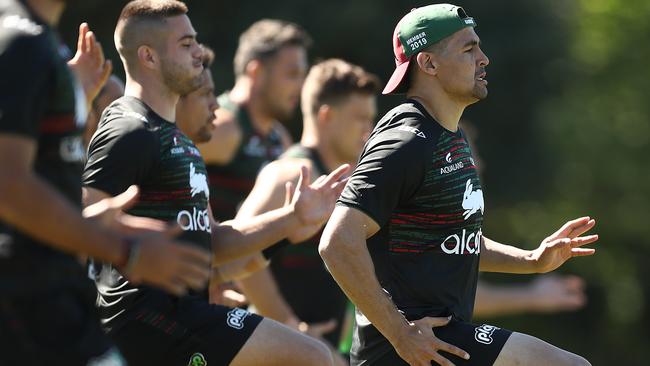 Walker has become a leader for the Rabbitohs. Photo: Mark Metcalfe/Getty Images