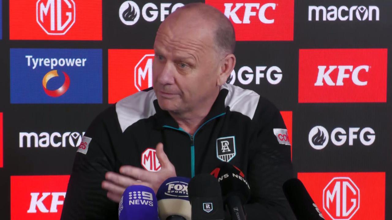 Ken Hinkley speaking on Thursday morning.