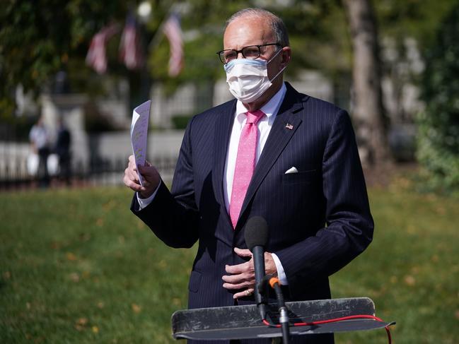 White House adviser Larry Kudlow. Picture: AFP