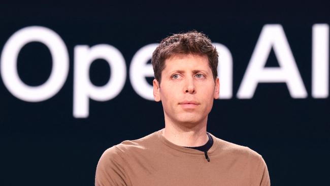 OpenAI chief executive Sam Altman. Picture: AFP