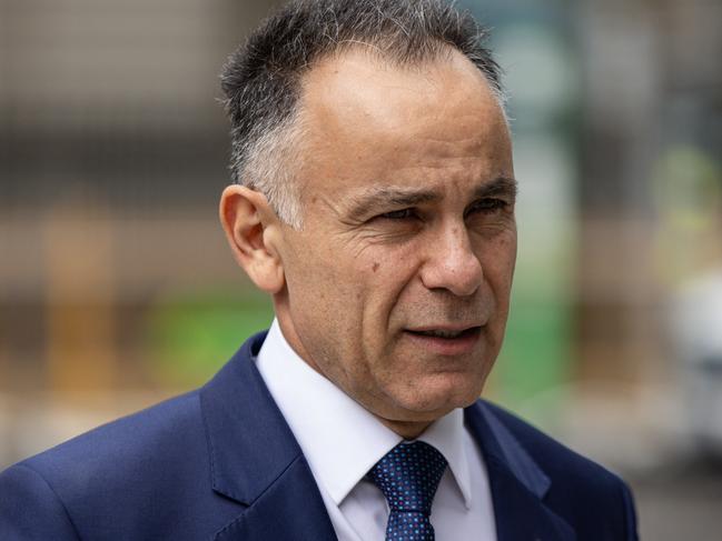 MELBOURNE, AUSTRALIA - NewsWire Photos - 4 OCTOBER 2024: Victorian Opposition leader John Pesutto arrives at the Federal Court of Australia. Picture: NewsWire / Diego Fedele