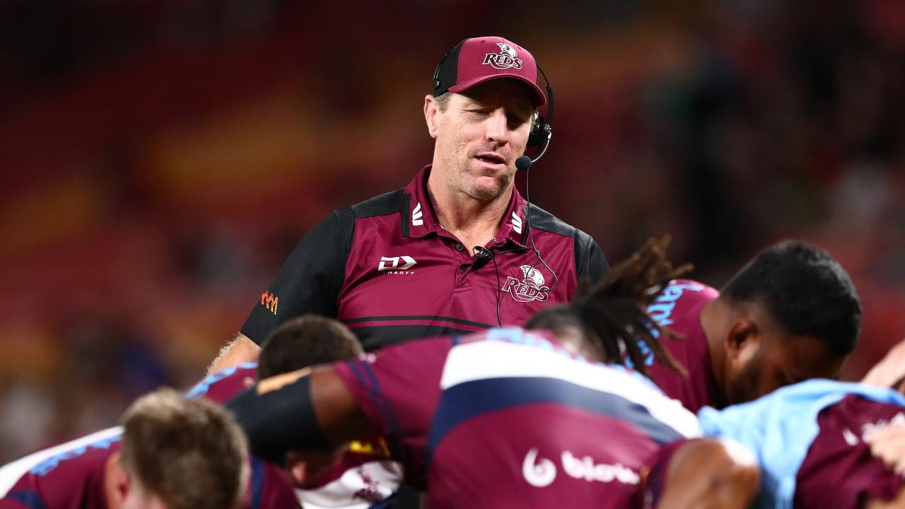 Reds coach Brad Thorn has a big chance to impress Rugby Australia over the next two months. photo: Getty Images