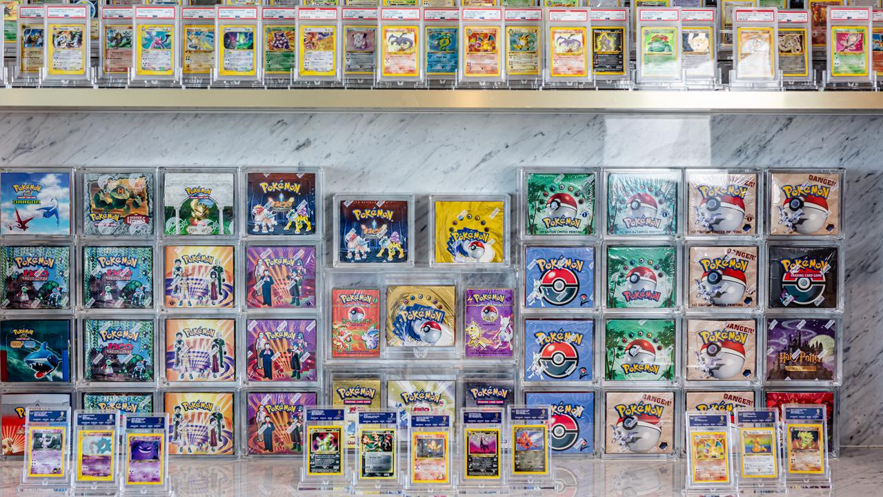 Rare trading cards such as the Pokemon 2016 Evolutions Booster Box have seen triple-digit percentage increases in price in the last three years. Picture: Supplied