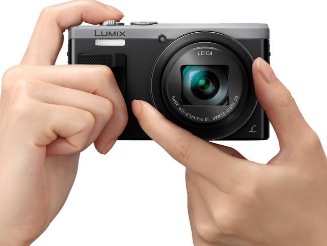 the Panasonic Lumix DMC-TZ80 has a 30x Leica zoom lens (24-720mm) and has 4K burst mode so you never miss an action shot.