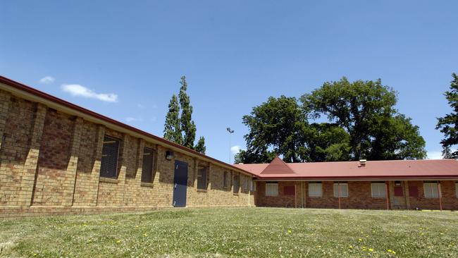 Ashley Detention Centre, one of the dormitory blocks at Ashley