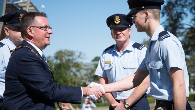 Air Force Cadets get Entry to City of Logan | The Courier Mail