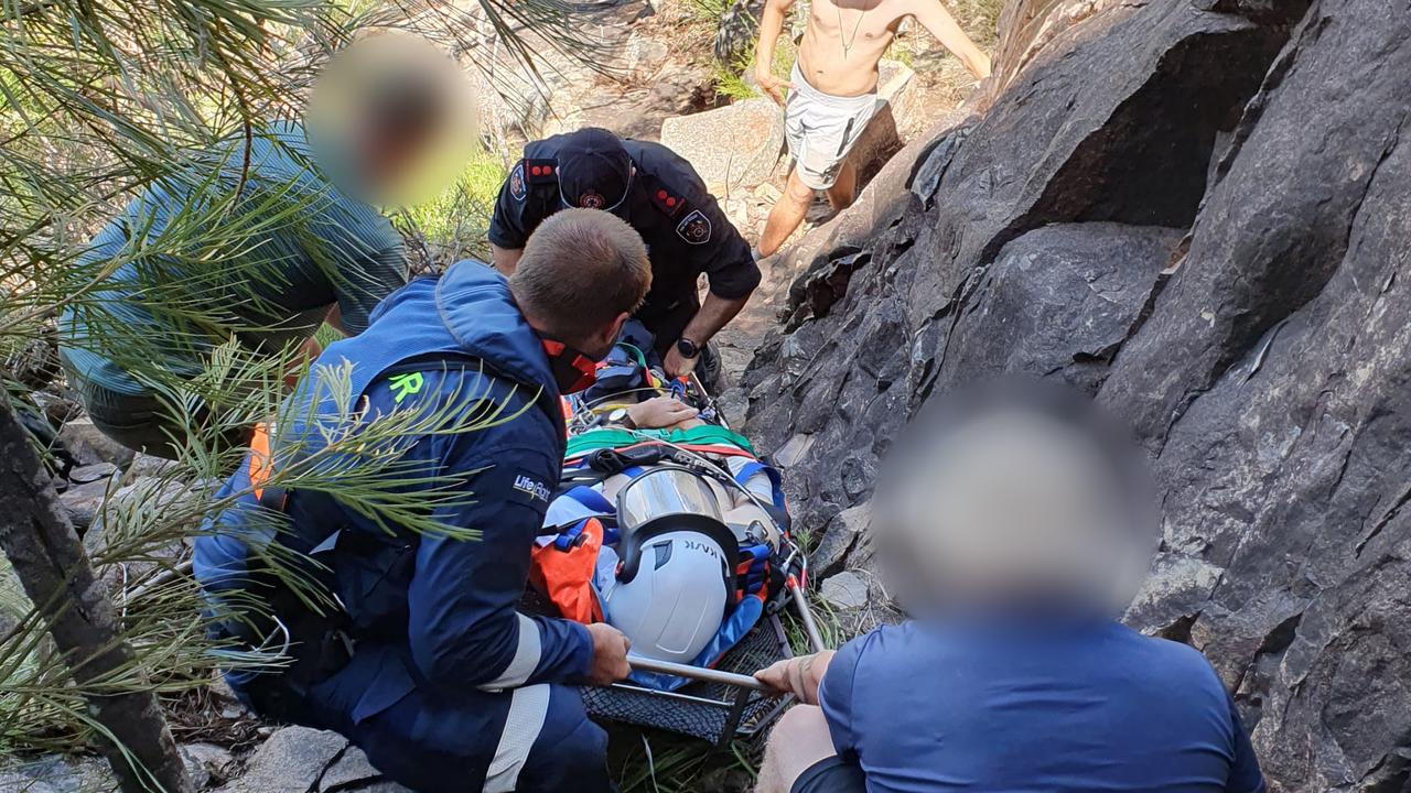 Hiker Airlifted After Falling Down North Burnett Mountain | The Courier ...