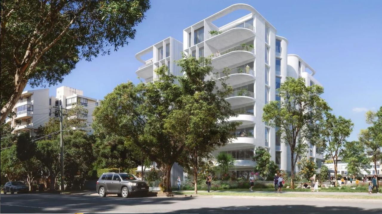 Plans for a seniors living development in Cremorne, Sydney. Picture: Supplied