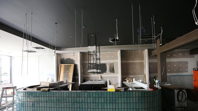The Albion Hotel’s new bar on level 2. Picture: Michael Klein