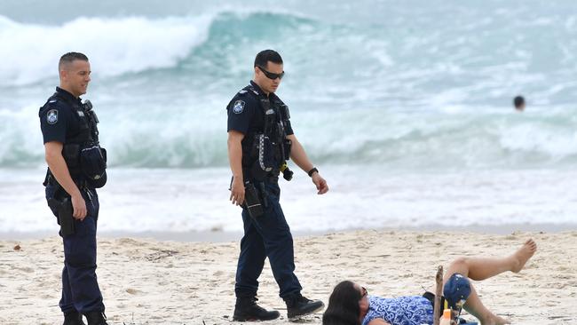 Up to an additional 60 officers will swarm the Gold Coast. Picture: AAP.