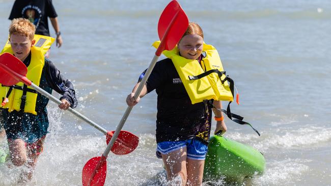Darwin Beer Can Regatta at Mindil Beach, 2025. Picture: Pema Tamang Pakhrin