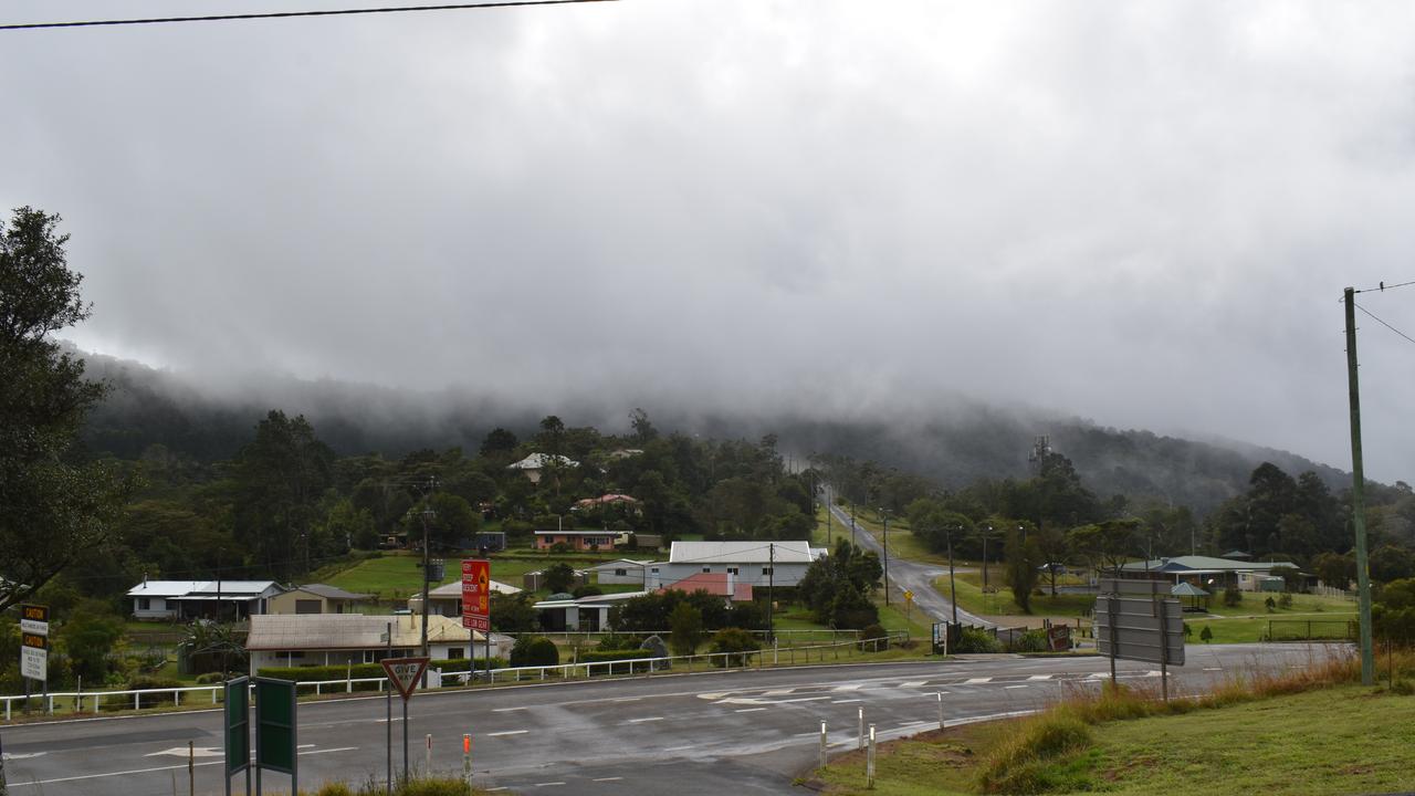 The Eungella General Store overlooking the Eungella township. Picture: Heid Petith