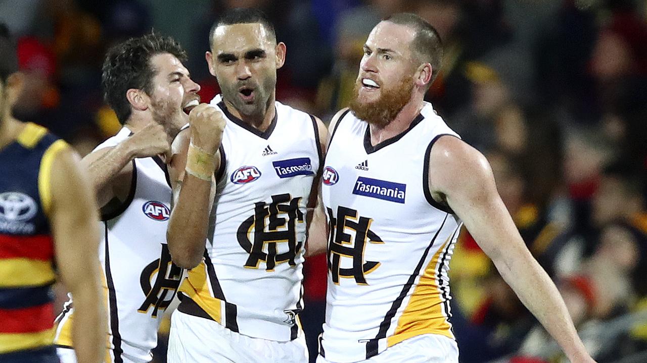 Shaun Burgoyne and Jarryd Roughead could both end up at Gold Coast. Picture: Sarah Reed