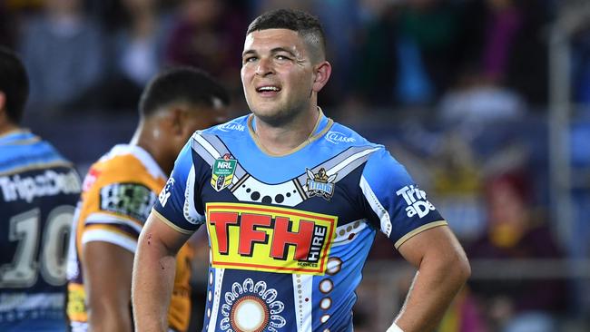 Ash Taylor has struggled to justify his price tag this season. (AAP Image/Dave Hunt)