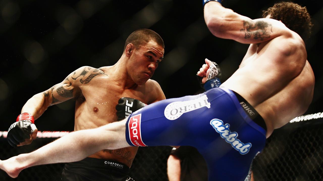 Jamie Te Huna was a formidable force inside the octagon in UFC. Picture: Hannah Peters/Getty Images