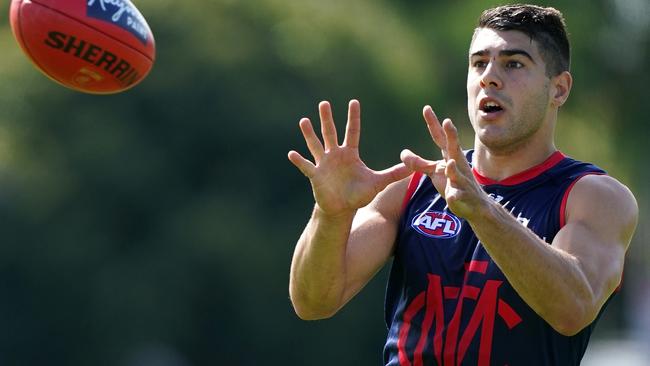 Petracca’s new physique will allow him to play more midfield time. Picture: AAP