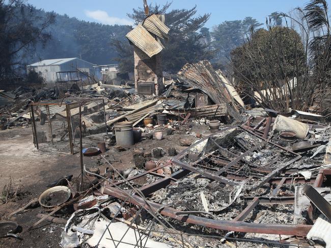 Bushfires have wreaked havoc in Victoria's southwest.