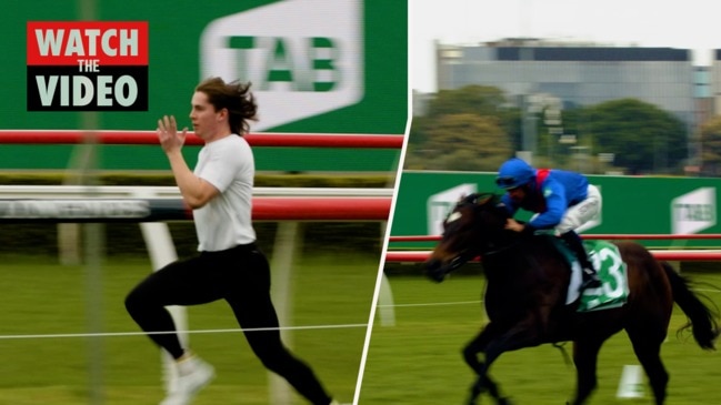 Rohan Browning is faster than a horse