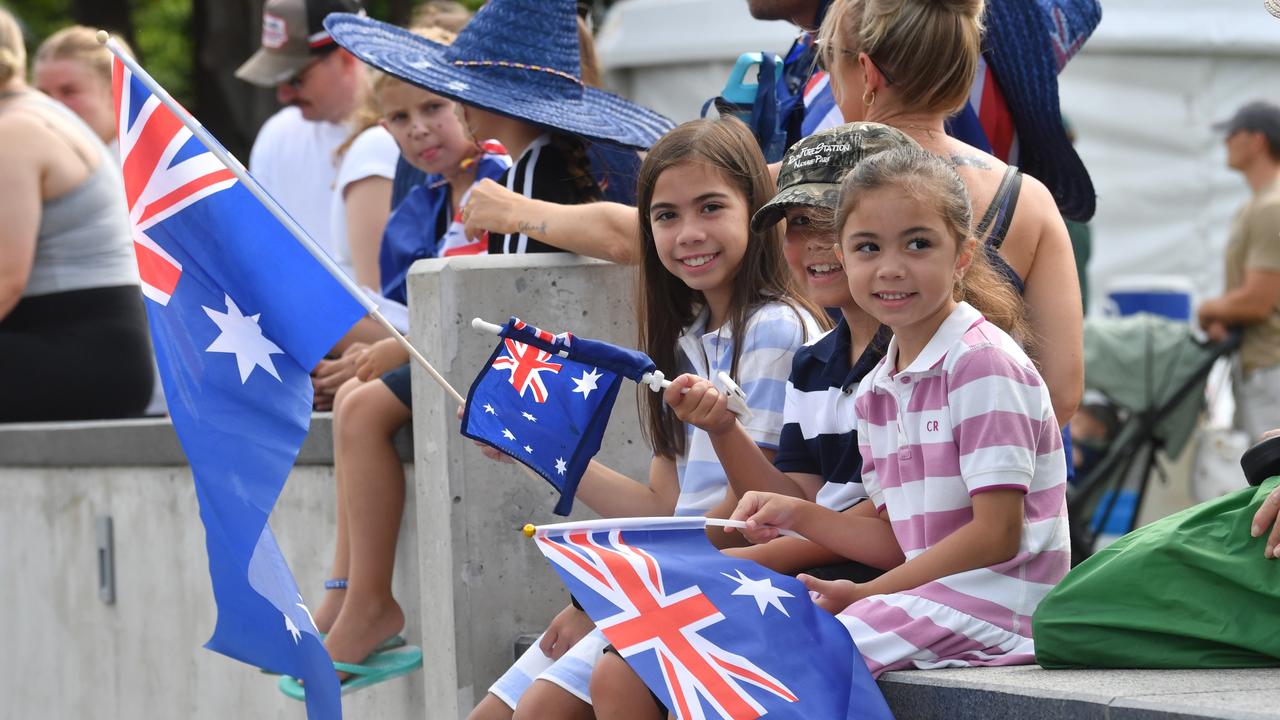 Australia Day at Jezzine Barracks, Townsville. Picture: Evan Morgan