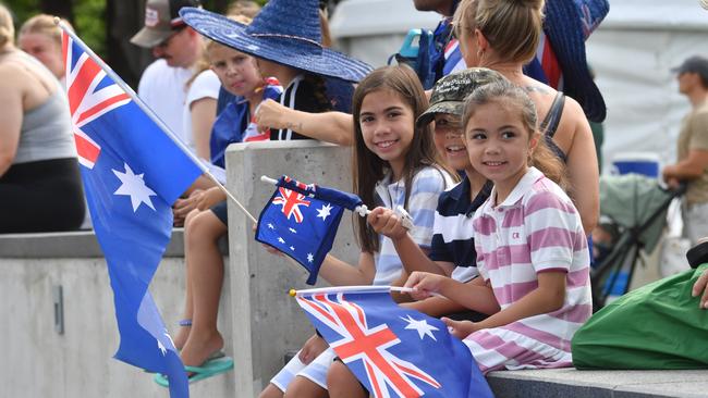 Australia Day at Jezzine Barracks, Townsville. Picture: Evan Morgan