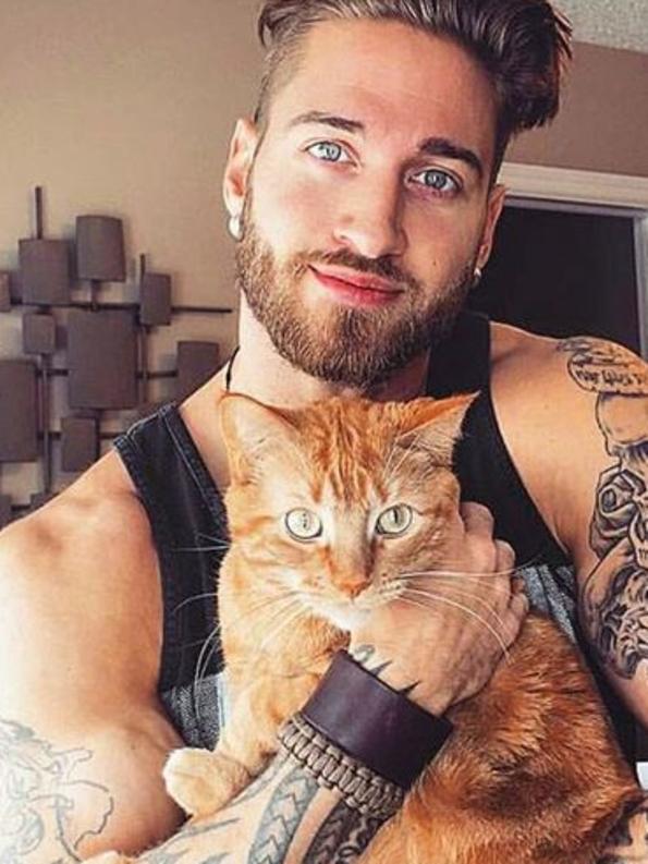 Grr. I don’t know which one I like the best. Picture: Hot dudes with Kittens/ Instagram.