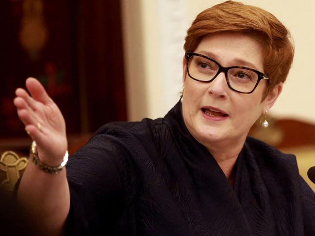 Australia's Foreign Minister Marise Payne. Picture: Luong Thai Linh / POOL / AFP