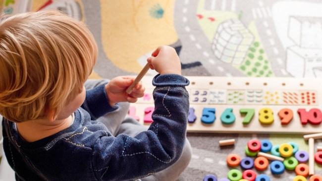 The little girl must have been playing when she found the fake nail and popped it into her mouth. Photo: iStock