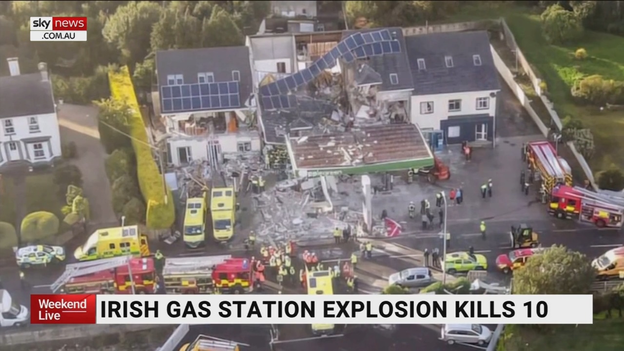 Petrol Station Explosion In Ireland Leaves 10 Dead | Sky News Australia