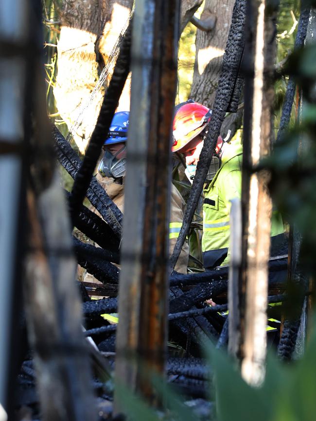 The damage bill at the Netherby home is expected to be millions of dollars. Picture Dean Martin/Advertiser