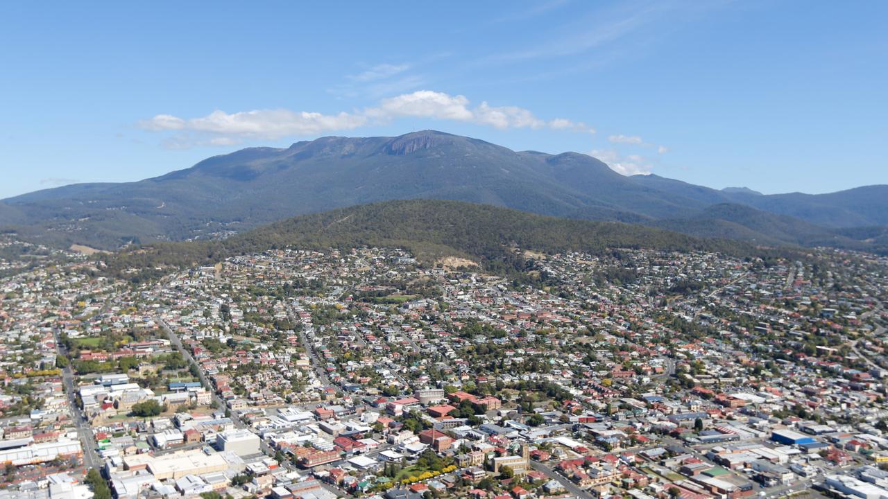 Hobart’s mountainous home values have reached a new peak. Picture: PATRICK GEE