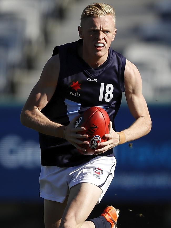 Lachie Potter on the run for Vic Metro.