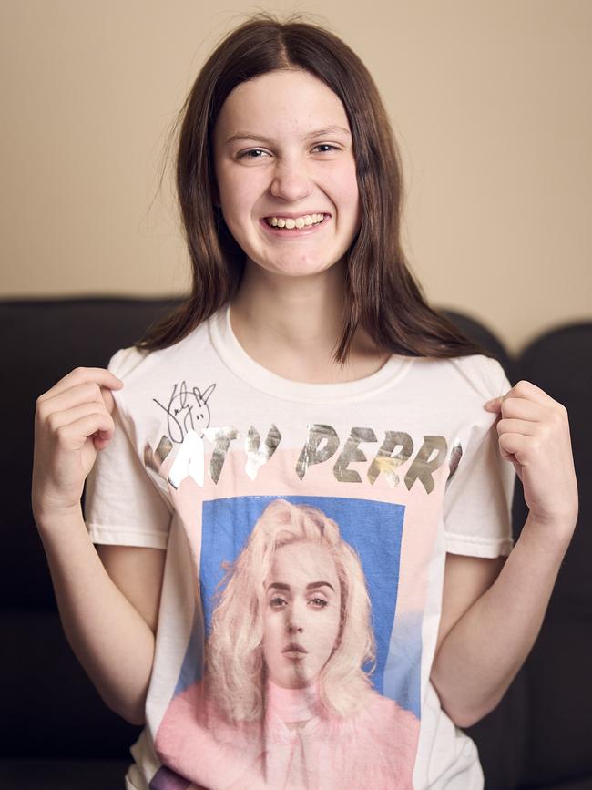 Grace Moores is excited for the Katy Perry 2025 concert in Adelaide. Picture: Matt Loxton