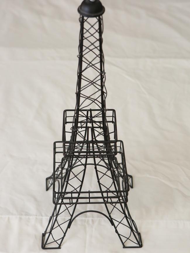 Eiffel Tower statue: After the World Cup in Germany in 2011, I went on a great holiday to Paris with my family. This just reminds me of the time we went bike riding around the city.
