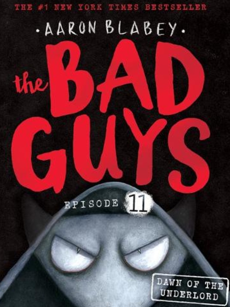 The Australian author and illustrator of blockbuster series The Bad Guys, Aaron Blabey, went from struggling unknown to Hollywood hero with his comic-style series. Picture: file image