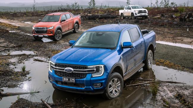 A man, 42, has been charged with allegedly stealing a Ford Ranger ute from a Bateau Bay house five months ago. (File image)